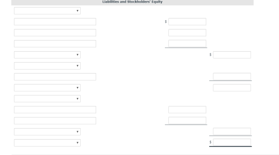 Liabilities and Stockholders Equity