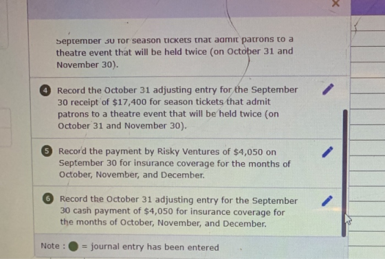 September 30 ror season tickets that aamit patrons to a theatre event that will be held twice (on October 31 and November 30)