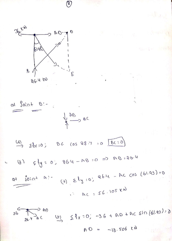 う 86.4 to al Joint e- AB - うBC 04) 4) Σ13 Q64 bAC COS -Ac cos (61A3)-。 (+) :0, AO 18.sob tà AD- 一13.506 と心