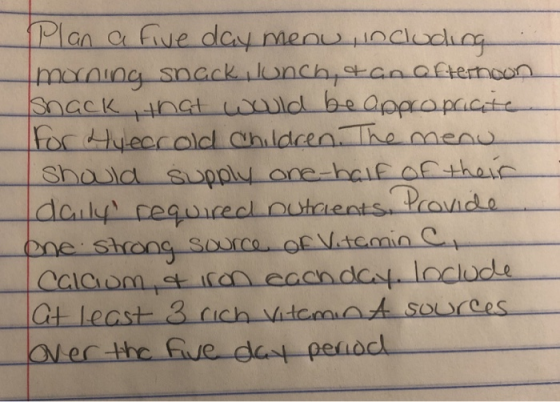 ne s at least 3 rich Vitamot. sources ecthcb