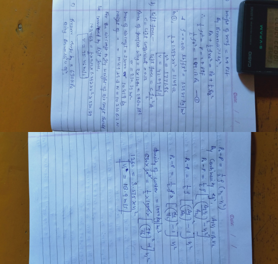 Date Date: 2. 2 2 v2 = 1771.86 msl 2 2.30. 39 hrs or