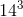 14^3
