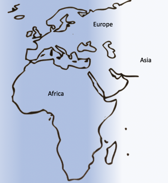 Europe Asia Africa