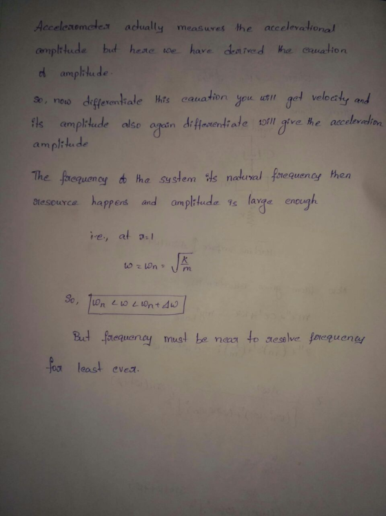 Accelezemeler adualy measures the accelevational amplttude bud heste e have deatved he cruation ampilude , noso deentale his