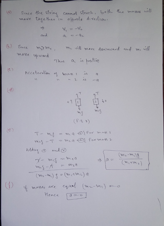 move and Sincemym Mave up ward ㅆ여 Vn d) 2 M2 (F. B D) Hence
