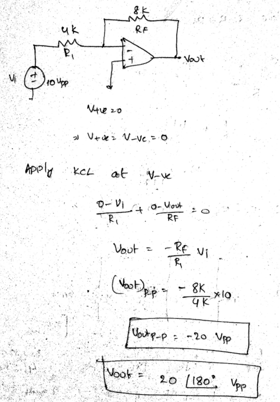 ще го 2 Uxuez Nove = 0 Apply KCL at Nave (Hot pista SERXOS Youtp-p: -20 Upp Vook = 20 (180: Upp 7