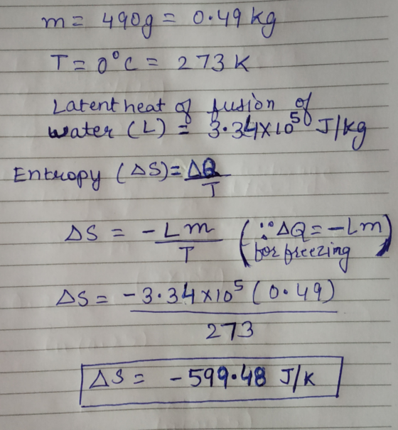 udon Latent heat Entkopy( 273 AS2-599-481k |