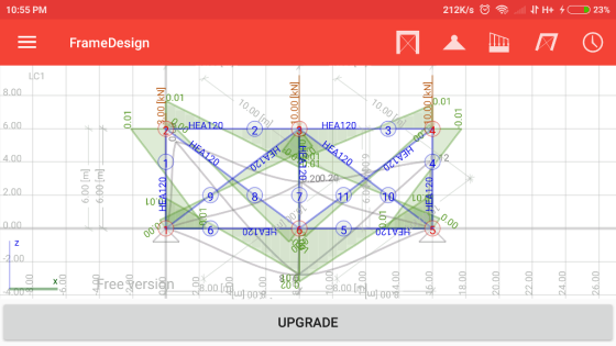 10:55 PM FrameDesign C1 8.00 0.01 01 20 .200.2 LO 0.00 Freeersi UPGRADE
