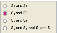 O
Sz and S
S and Si
S2 and Si
S2 and S1, and Sand Si
O
O
