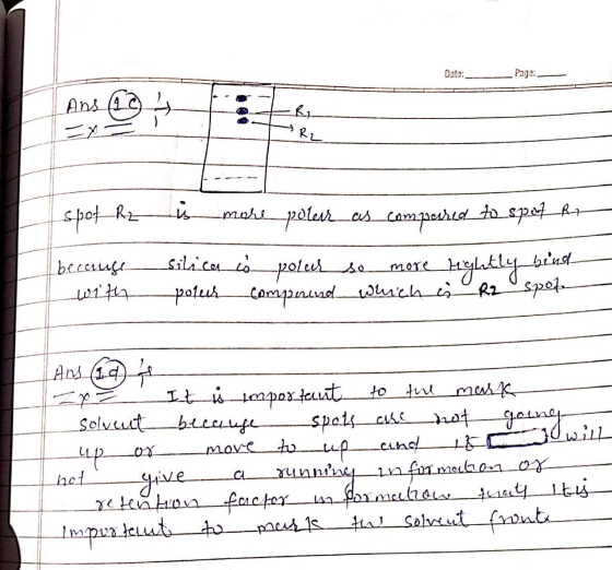 Dato: Page: Ans @ =xa 7:7 R2 spot R2_s mall_poleiras compared to sport Ry because with silice is potur se more tightly bent p