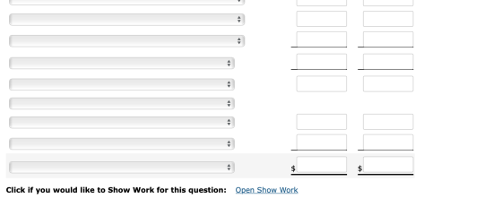 Click if you would like to Show Work for this question: Open Show Work
