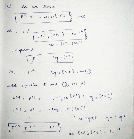 por + pH Son ve Know. РЧ Кој осн* 1 at 2 25° (н* 1 (он 1 10-15 Кыз н*] (оң) in general. T PT - log s (1) роч - log 10 [он add
