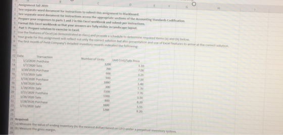 1 Assignment fall 2019 2See separate word document for instructions to submit this assignment to takboard 3 See separate word