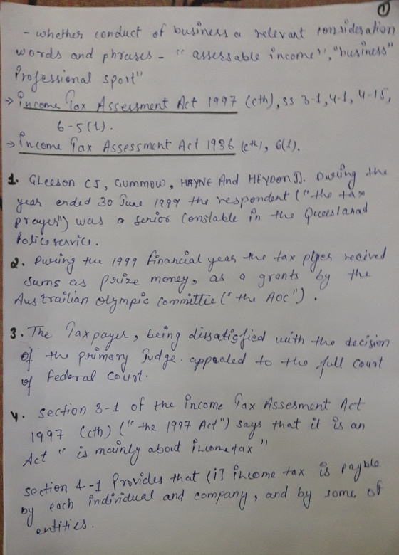 whehei conduct of busineal helevont e ai desation 1 Profewional spot 0 6-s (L) →incenne (nax Assessment, Act 19% letk), 6(1), tu Hoc 3.The Tax pay, being disakisfied wtn the decision e fedsral Count ection 3-4 of the income Pax Assesmant et 19 (ct)( the 1997 Act) says that by each individluat and company , and by Jome f