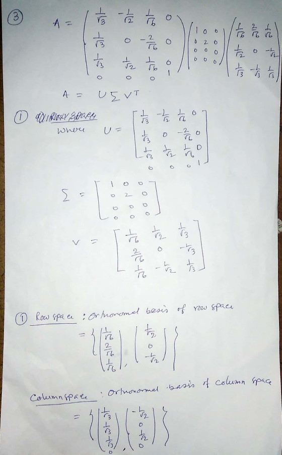 3 A 0 2 o 0 2 6 tee see the +SO 6 0 O ost it th 6 0 UEVT wit L ( b Where ust sr sin at ortronormal basis of column space L t/
