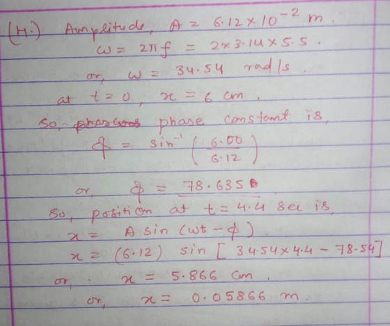 2 OY phens phase dens ton is G 12 So 21= 5-866 Cnn au 0.05866 m