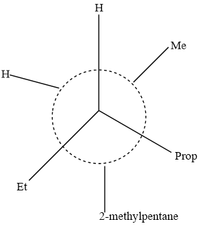 H Me H- Prop Et 2-methylpentane