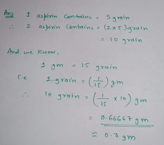 ns 1 as Contains = 5 grain as) mn Contains: (2x5)grdin trol e Icnow 1 s = 0666670m