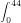 \tiny \int_{0}^{44}