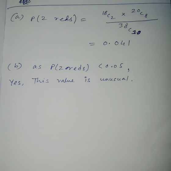 18 2 o P(2. 3 8 RS Ye s This vale uusua/ .