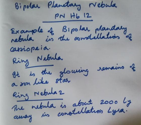Bi palar Plandtary Nebua Eanpl Bipolar plandaia caniopaia Rin Nabuls Rins Nebula2