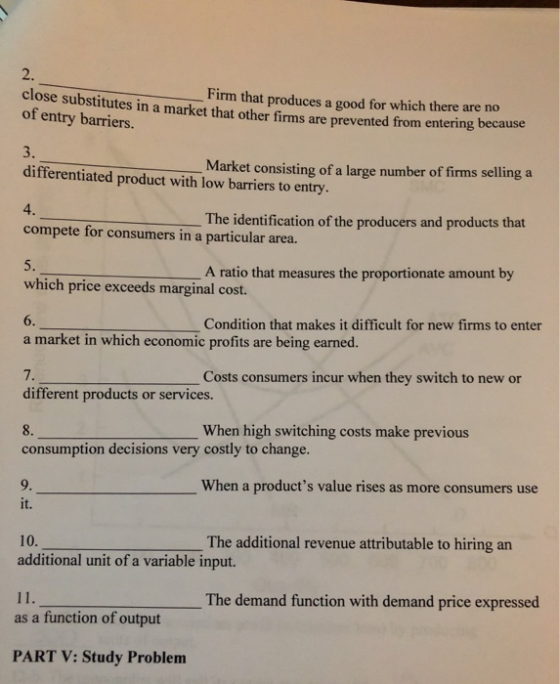 Firm that produces a good for which there are no se substitutes in a market that other firms are prevented from entering beca