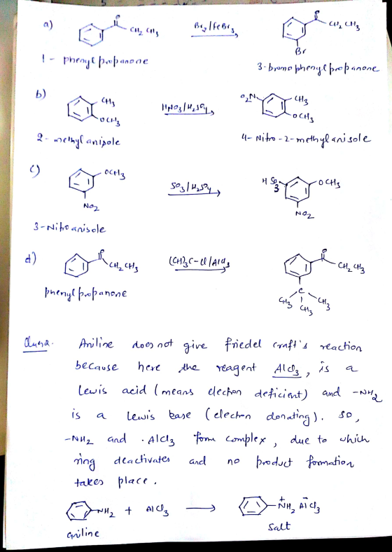 Bilfe, CH, CH3 Br Phenylpropanone 3- bromophenge propanone b) ity OZN (413 II pioglu, SL FI 0013 OCH3 2- weinyl anipole 4-nit