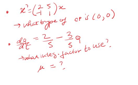 what integ factor to use? 조 쨔구) → What type 2엉 crisoo) 를 9 at 5 7 ?