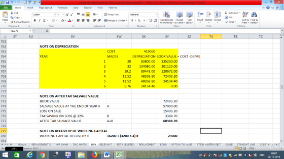 projects (Autosaved) (Autosaved) (Autosaved) - Microsoft Excel (Product Activation Failed) Review File Home Insert Page Layou