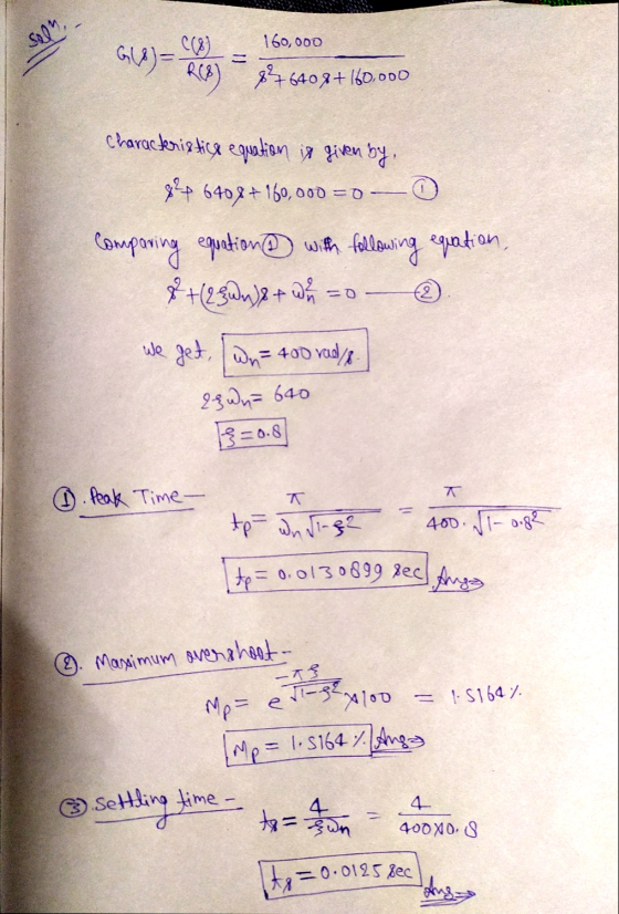 160,000 8464087160,000 characteristics equation is given by golp 6408+160,000 = 0 -- 0 comparing equation with following equa