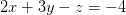 2.c + 3y - 2
