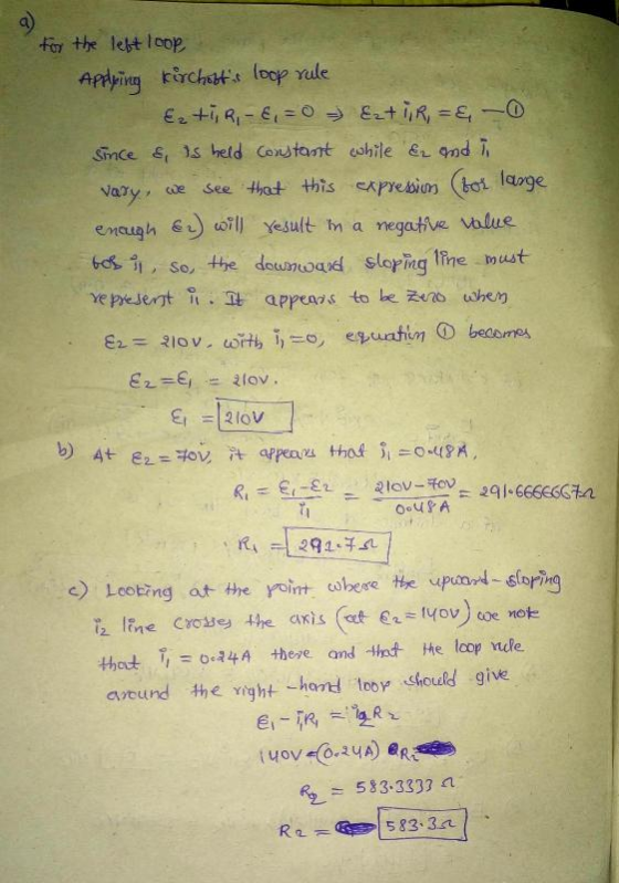 for the lest loop apyin rchsts loop rule vary, we see hat this expresion bot large enaughil yesult n a negative volue c) Leo