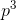 p^3