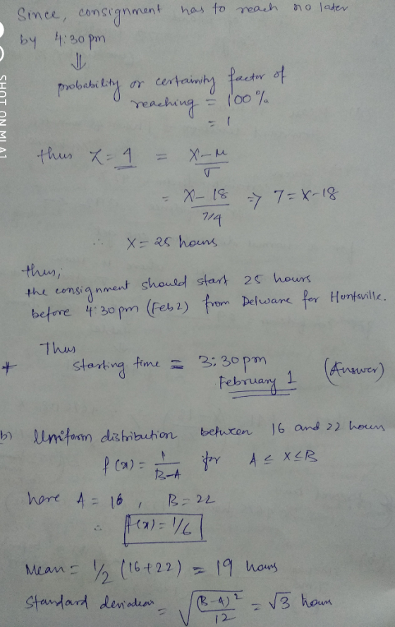 Sime, consrgnment hes to rah o laten by :30 pm Yeachiug. 100% thus X thu the consia nnen shoull stan 2 houns betore 1 30m (F