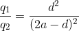 2(2a - d)2