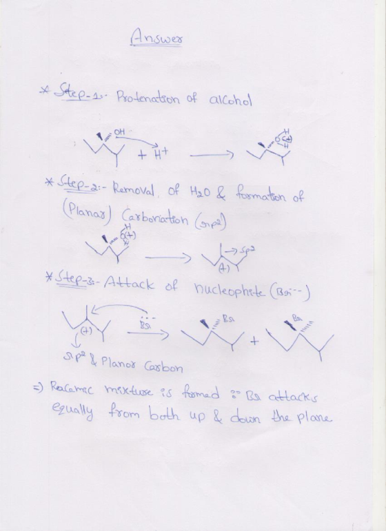 OH 刁 xpRamoval of Hao fmatno Plans) orbarelbon) sps stee-s. Attack of nucleophode (as) ct) c msxtuse as horned :。Rs attacks equally Pom bath up& deun he plone
