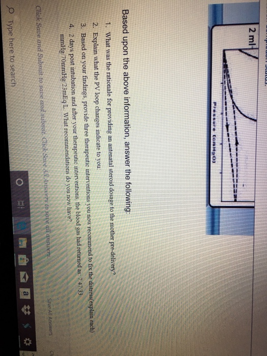 2 ml re Corso) Based upon the above information, answer the following: 1. What was the rationale for providing an antenatal s