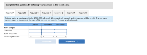 Complete this question by entering your answers in the tabs below. Required A Required B Required E Required C Required D Req