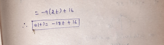 = 9(2+) + 16 Talts -187 + 16