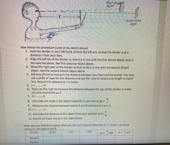 First dispone 09 Now follow this procedure (Look at my sketch above) 1. Hold the divider in your left hand, stretch the left