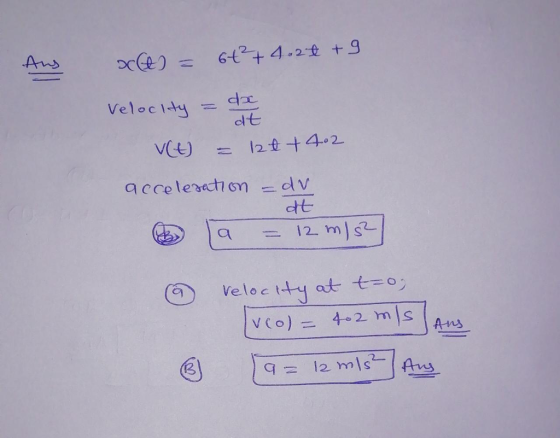 Velocity = q = 12.mls2