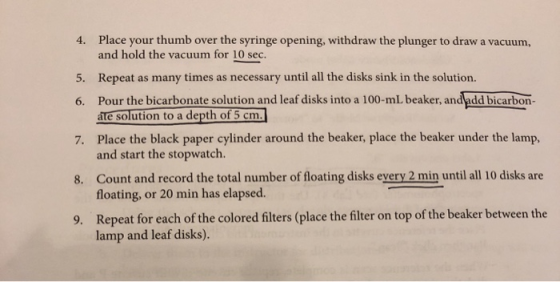 4. Place your thumb over the syringe opening, withdraw the plunger to draw a vacuum, and hold the vacuum for 10 sec. 5. Repea