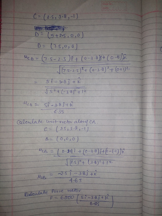 ( 7.5 ,09 0 Calculate Ceut vector alery Cr て0,0,0 2 시 4.6 5 6-3S