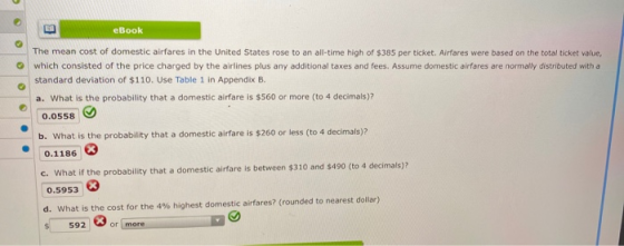 eBook The mean cost of domestic airfares in the United States rose to an all-time high of $385 per ticket. Airfares were base