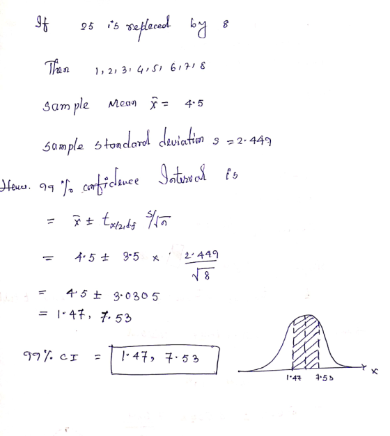 521, 2, 3, 4 S 611 & Sample gfondard deviaticn s =2.449 = 1.4 , 53 147 구-53