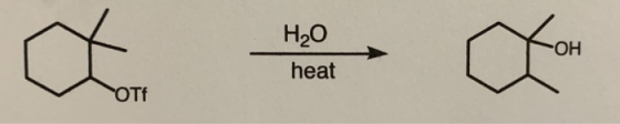 Нао -ОН heat OTf