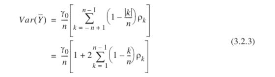 12 - Var(Y) =- (3.2.3) 1n