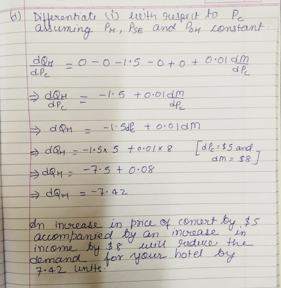 Differentiate assuming Ų with respect PHPSE and Por to Pc constant dQH -0 -0 -115 - 0 + 0 + 0.01 AM ded - - 1.5 to.oldm . dec