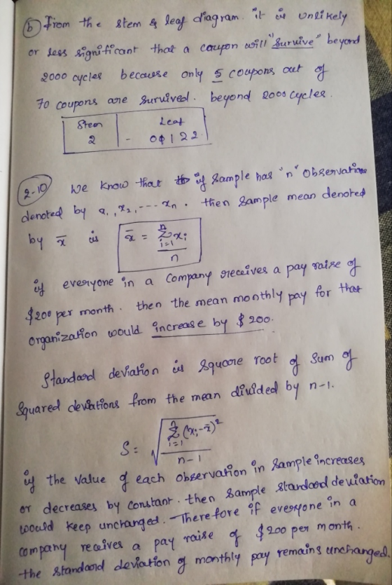 9000 cyclet because only s coupons out to coupons ane urvlvel. beyond Roes cycles Steo 2 Lest 2- dlented by . fen Bample mean denoted 91eceives a pay mise $200 per month then the mean monthly pay for thes Organiza fon toould 9ncrease by 820o. uareel devartfons from the mean duideel by n-. the Value each observaron on Rample%,creses 8T decreases by conutanr then Sample tardoedl de uation od keep uncharged There fore if evestone in a ompany realve a pay -the Atardond devation g monthly pay remating encharnged 20o pen m onth