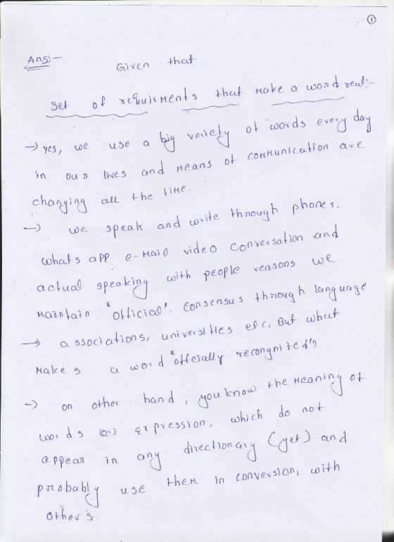 Ans) Given thed yes, we useo in ndeans and Heans ot ContuniaHon changi cll t he HHe one s and vovite thnouy h phones utal, app e-HaiO video con ver salon ond actual ,Peaky wit people q ith peop lo xeasons we Con sensu uqh ngue associa ions, universilies el c, Buf ωhet onothes han d onothe han dyou kono ou kenow the Heanin direclhon a no babl u se then in convevsion coith othe S